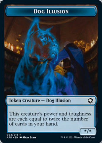 Dog Illusion Token [Dungeons & Dragons: Adventures in the Forgotten Realms Tokens]