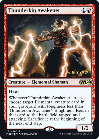 Thunderkin Awakener [Core Set 2020 Prerelease Promos]