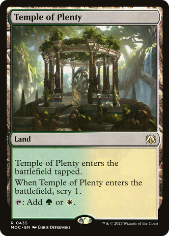 Temple of Plenty [March of the Machine Commander]