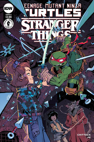Teenage Mutant Ninja Turtles X Stranger Things #1 Variant B (Corona)