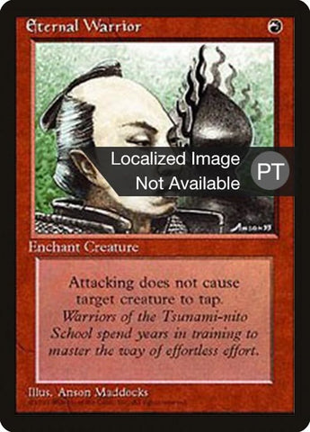 Eternal Warrior [Fourth Edition (Foreign Black Border)]