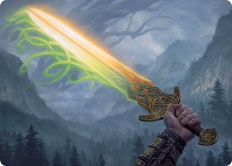 Sword of Hearth and Home Art Card [Modern Horizons 2 Art Series]