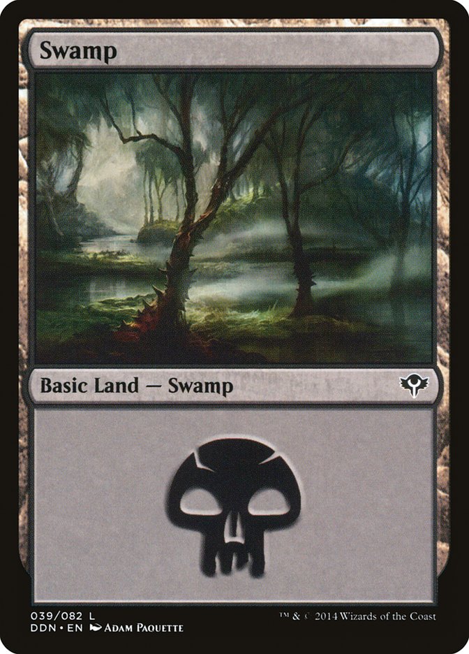 Swamp (39) [Duel Decks: Speed vs. Cunning]