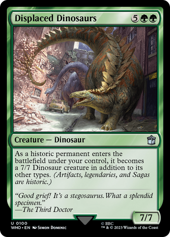 Displaced Dinosaurs [Doctor Who]