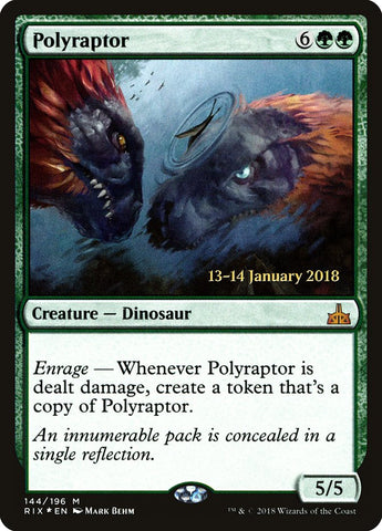 Polyraptor [Rivals of Ixalan Prerelease Promos]
