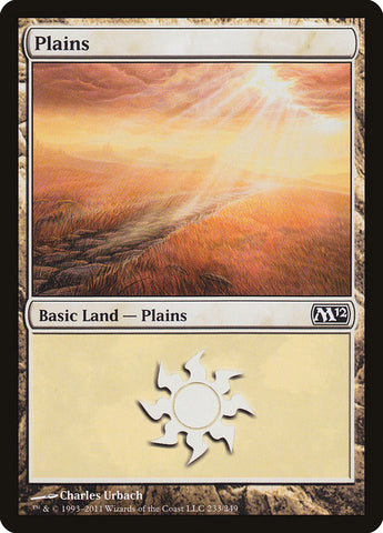 Plains (233) [Magic 2012]