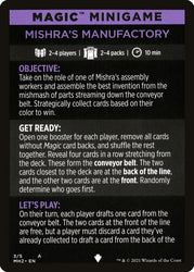 Mishra's Manufactory (Magic Minigame) [Modern Horizons 2 Minigame]