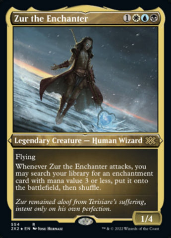 Zur the Enchanter (Foil Etched) [Double Masters 2022]