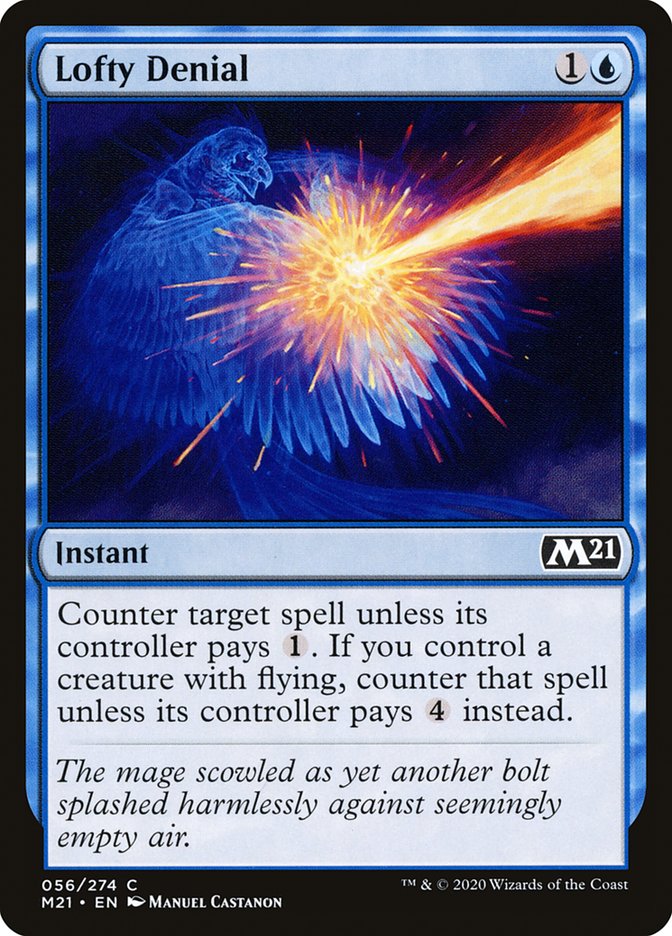 Lofty Denial [Core Set 2021]