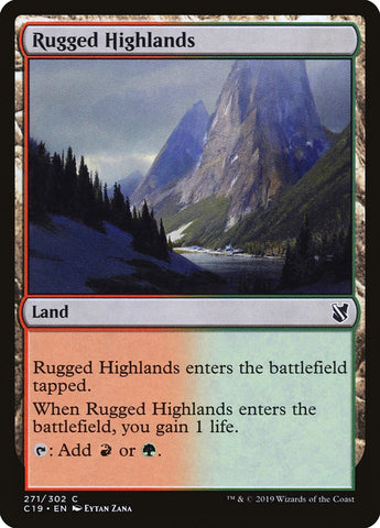 Rugged Highlands [Commander 2019]