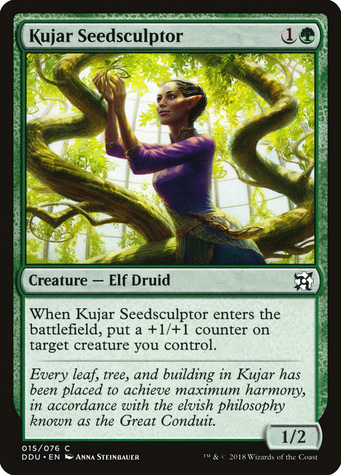 Kujar Seedsculptor [Duel Decks: Elves vs. Inventors]