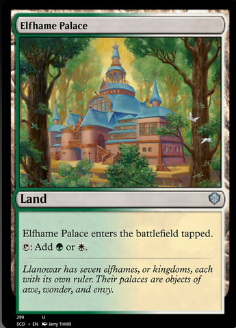 Elfhame Palace [Starter Commander Decks]