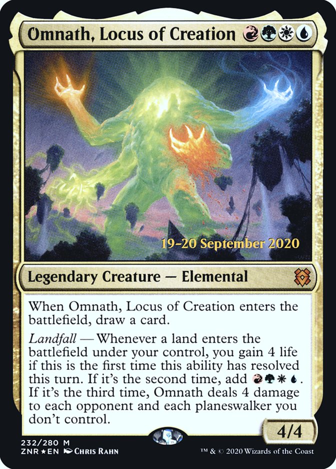 Omnath, Locus of Creation [Zendikar Rising Prerelease Promos]