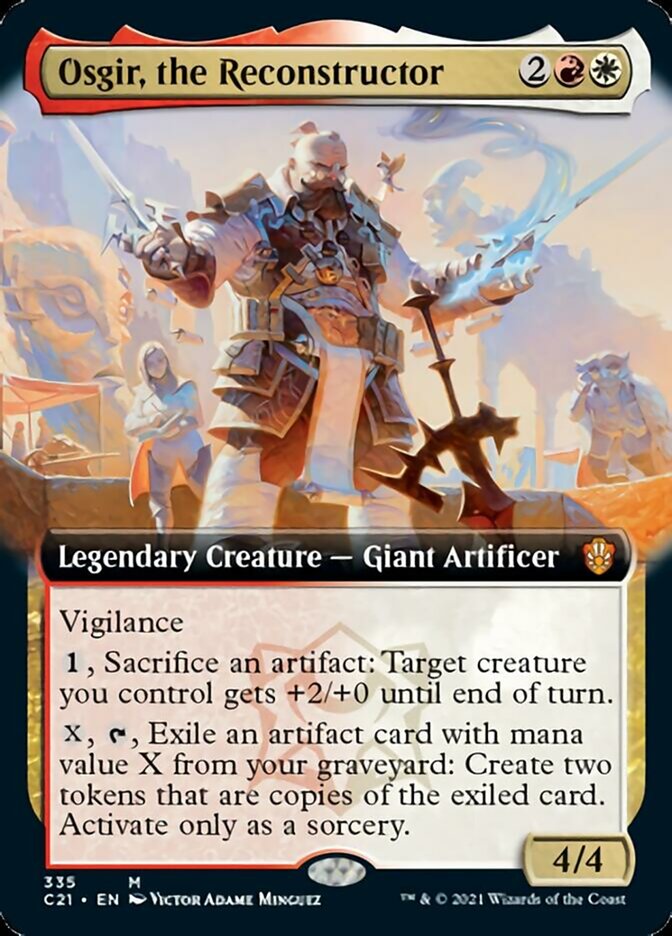 Osgir, the Reconstructor (Extended Art) [Commander 2021]