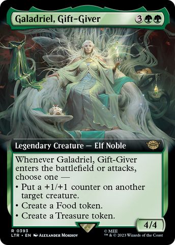 Galadriel, Gift-Giver (Extended Art) [The Lord of the Rings: Tales of Middle-Earth]