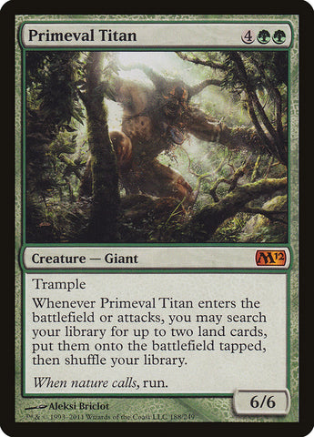 Primeval Titan [Magic 2012]