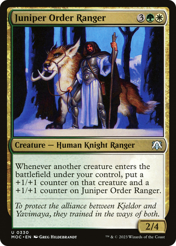 Juniper Order Ranger [March of the Machine Commander]