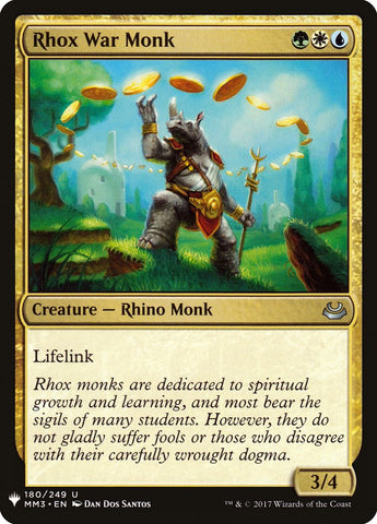 Rhox War Monk [Mystery Booster]