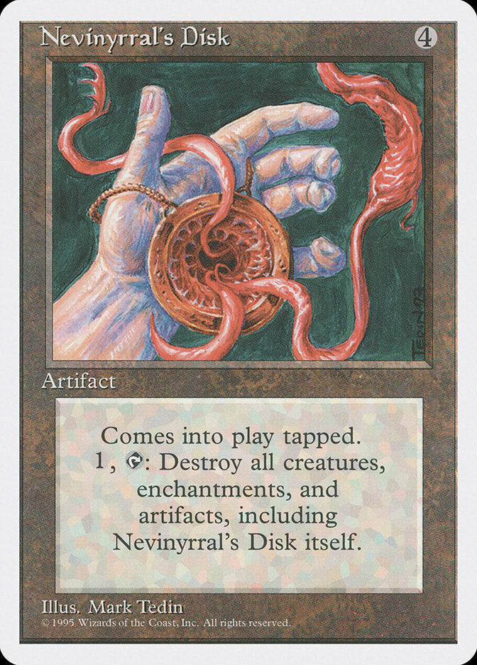 Nevinyrral's Disk [Fourth Edition]