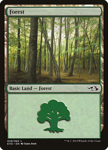 Forest (29) (Elves vs. Goblins) [Duel Decks Anthology]