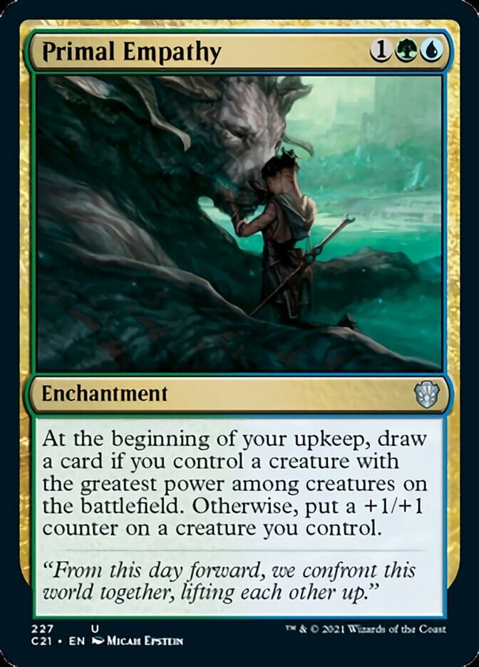 Primal Empathy [Commander 2021]