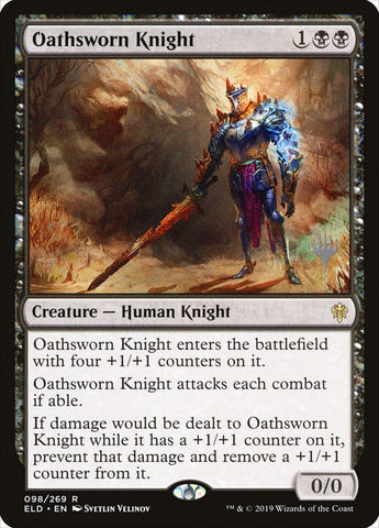 Oathsworn Knight (Promo Pack) [Throne of Eldraine Promos]