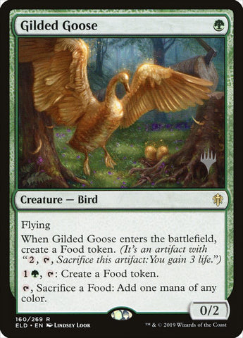 Gilded Goose (Promo Pack) [Throne of Eldraine Promos]