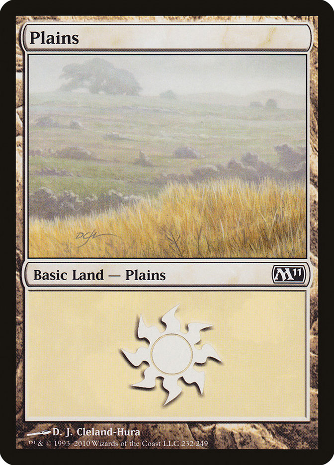 Plains (232) [Magic 2011]