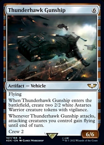 Thunderhawk Gunship (Surge Foil) [Warhammer 40,000]