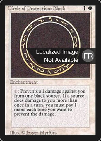 Circle of Protection: Black [Foreign Black Border]