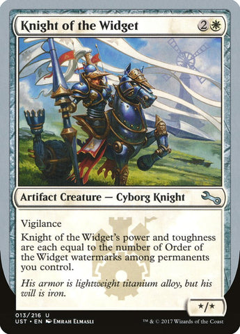 Knight of the Widget [Unstable]