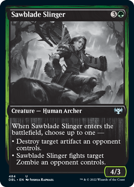 Sawblade Slinger [Innistrad: Double Feature]
