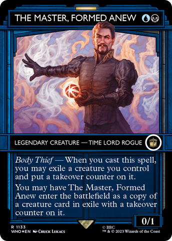The Master, Formed Anew (Showcase) (Surge Foil) [Doctor Who]