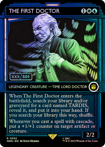The First Doctor (Serial Numbered) [Doctor Who]