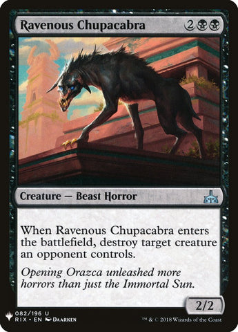 Ravenous Chupacabra [Mystery Booster]