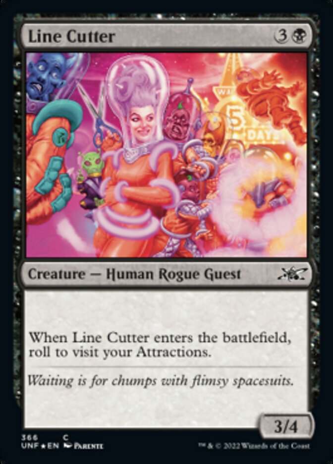 Line Cutter (Galaxy Foil) [Unfinity]