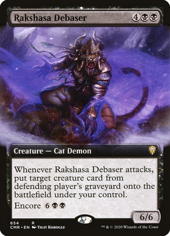 Rakshasa Debaser (Extended Art) [Commander Legends]