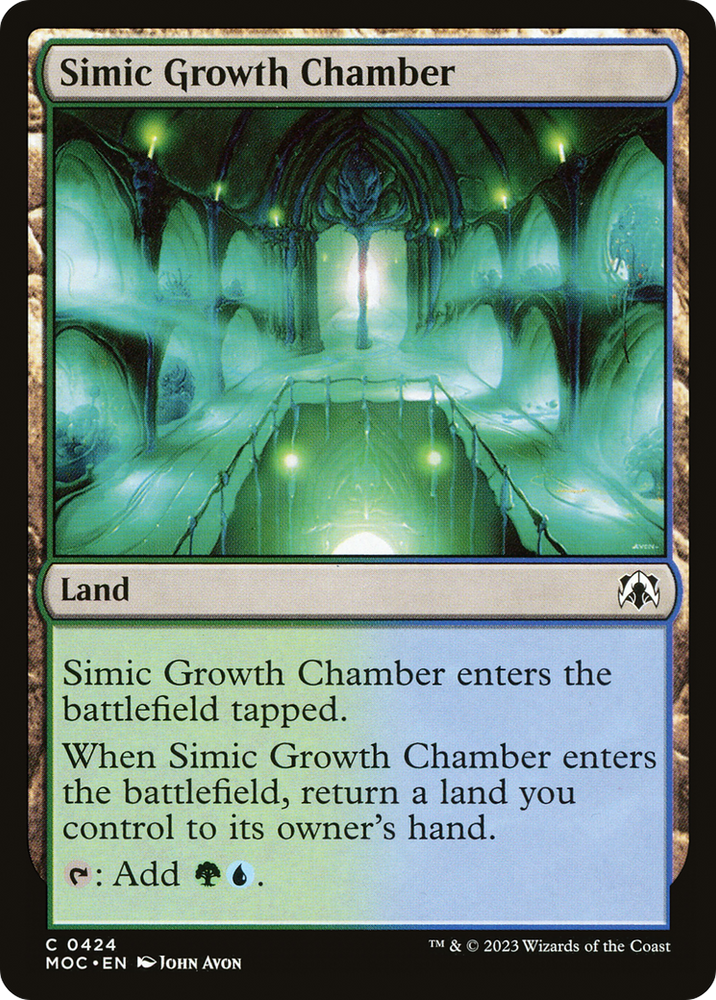 Simic Growth Chamber [March of the Machine Commander]