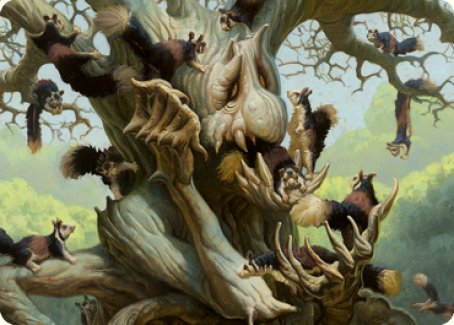 Scurry Oak Art Card [Modern Horizons 2 Art Series]