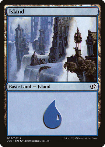 Island (33) [Duel Decks Anthology]