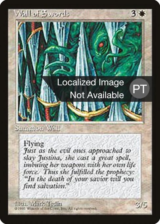 Wall of Swords [Fourth Edition (Foreign Black Border)]