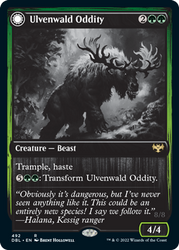 Ulvenwald Oddity // Ulvenwald Behemoth [Innistrad: Double Feature]