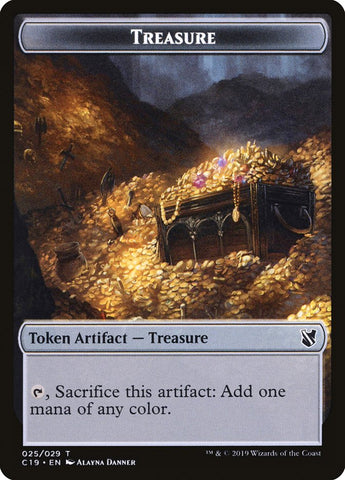 Treasure Token [Commander 2019 Tokens]