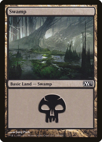 Swamp (240) [Magic 2012]