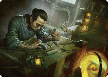 Renowned Weaponsmith Art Card [Commander Masters Art Series]