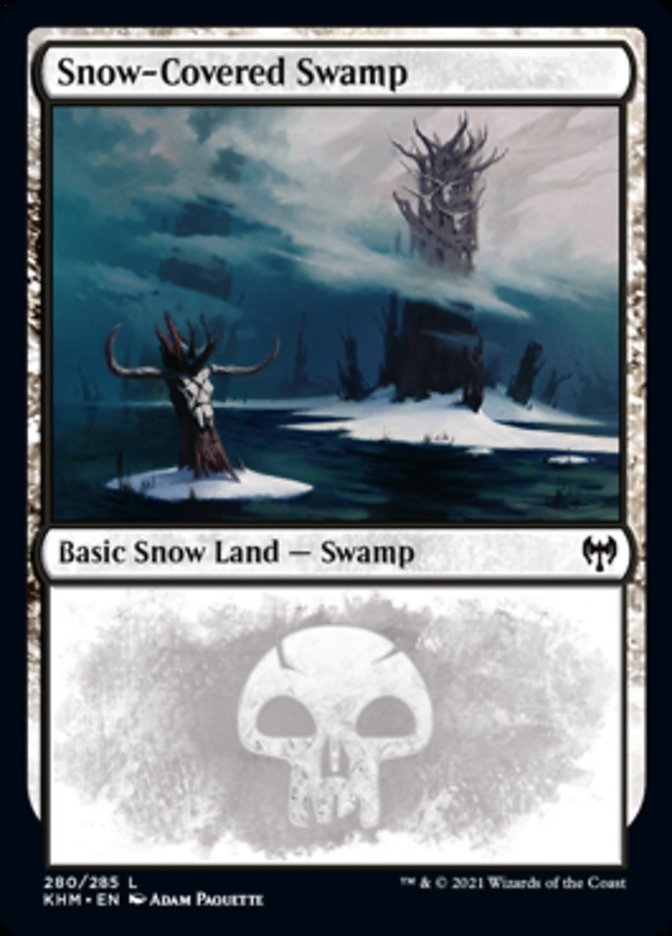 Snow-Covered Swamp (280) [Kaldheim]