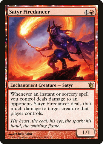 Satyr Firedancer [Born of the Gods]