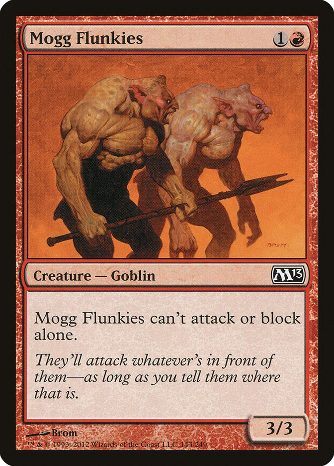 Mogg Flunkies [Magic 2013]