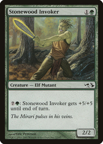 Stonewood Invoker [Duel Decks: Elves vs. Goblins]