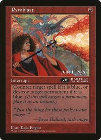 Pyroblast (Oversized) [Oversize Cards]